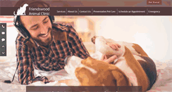 Desktop Screenshot of friendswoodanimalclinic.com